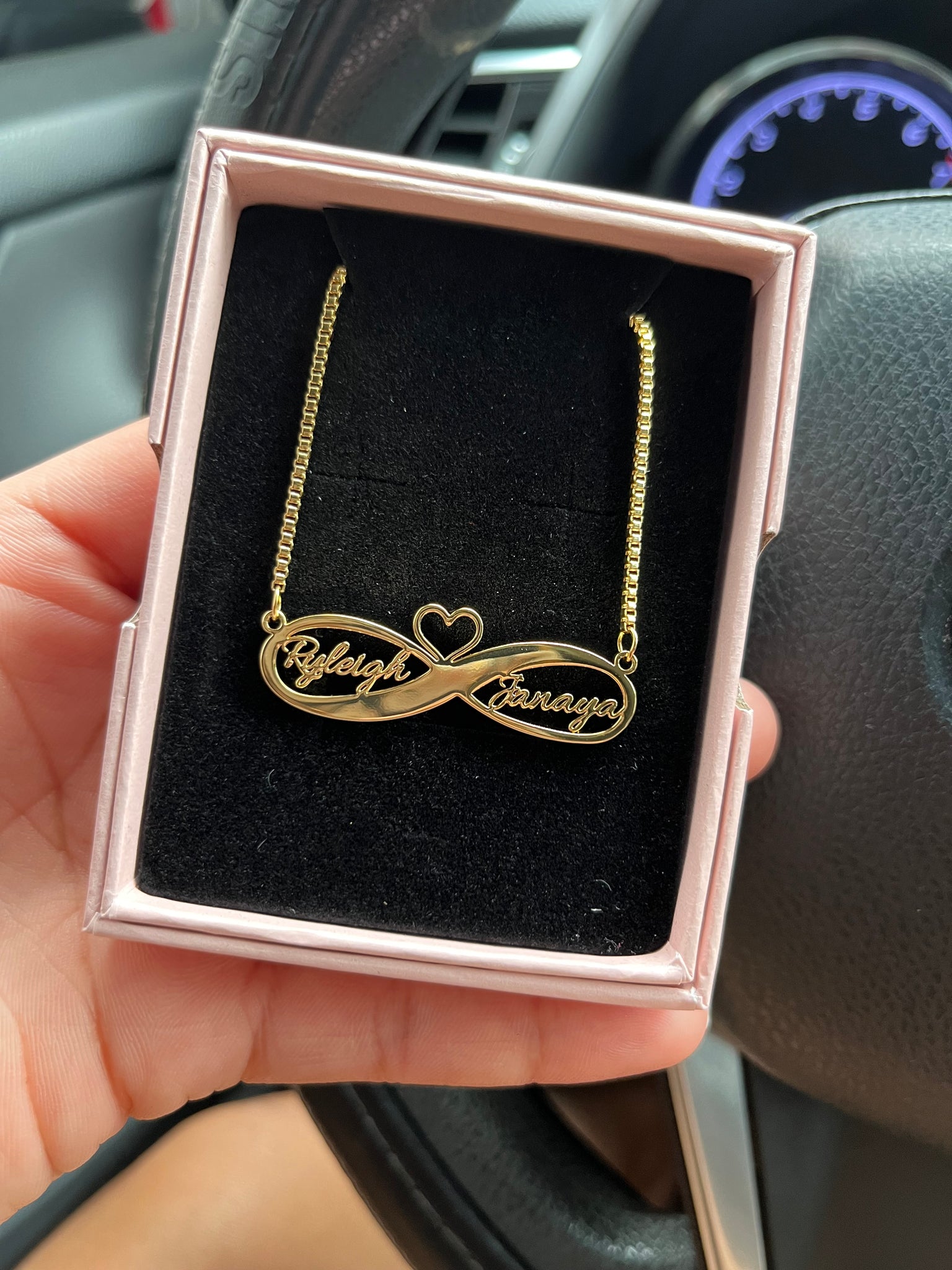 Lovers & Friends Name Necklace
