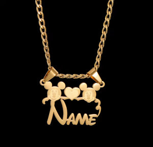 Personalized Cartoon-Inspired Name Necklace