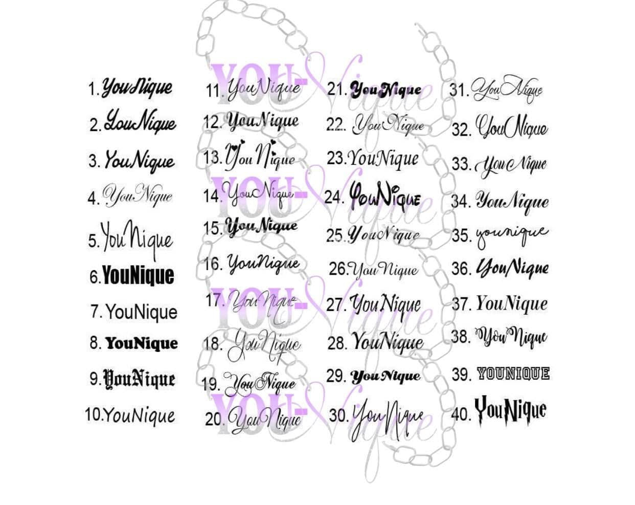 Character Set