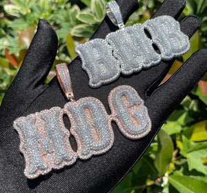 Custom Bone Letters (Rope Chain)