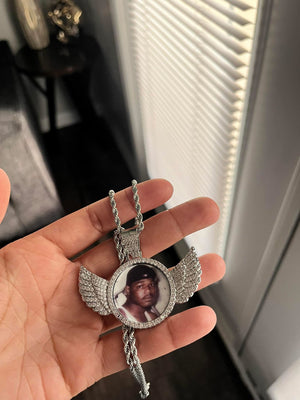 In Memory Icy Pendant