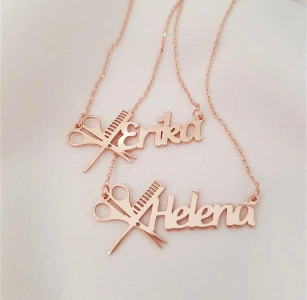 Loving what I do custom necklace