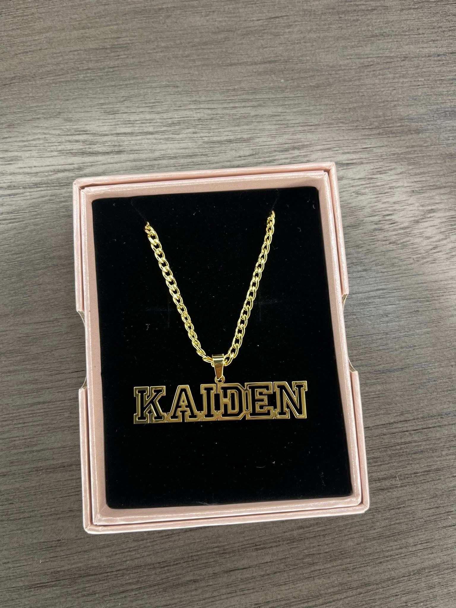 Stainless Steel Custom Name Necklace