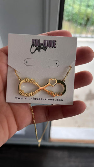 Lovers & Friends Name Necklace