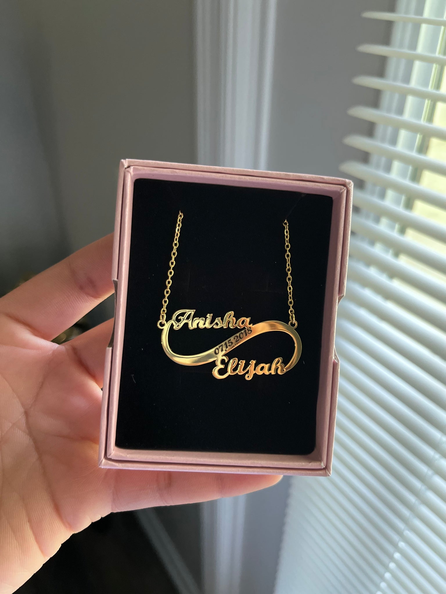 Lovers & Friends Name Necklace