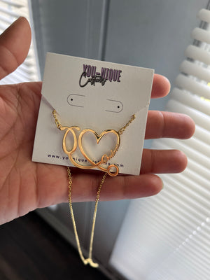 Nurse Bae Stethoscope Name Necklace