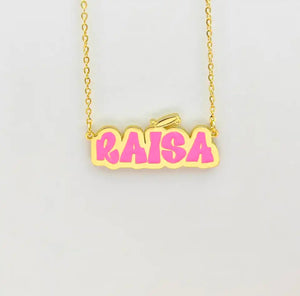Such A BRAT Name Necklace