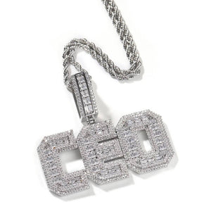 Custom Bold Baguette (Rope Chain)