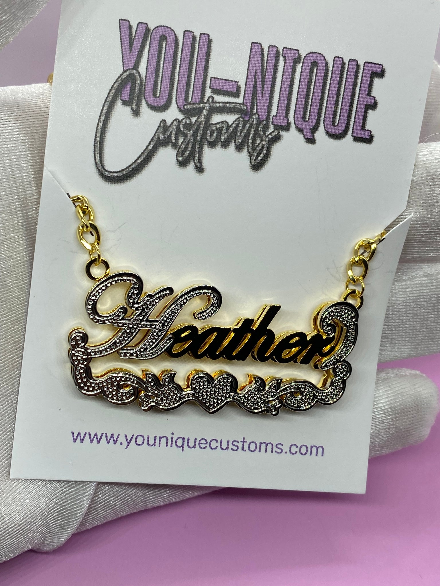 3D Stainless Steel Personalized Name Plate