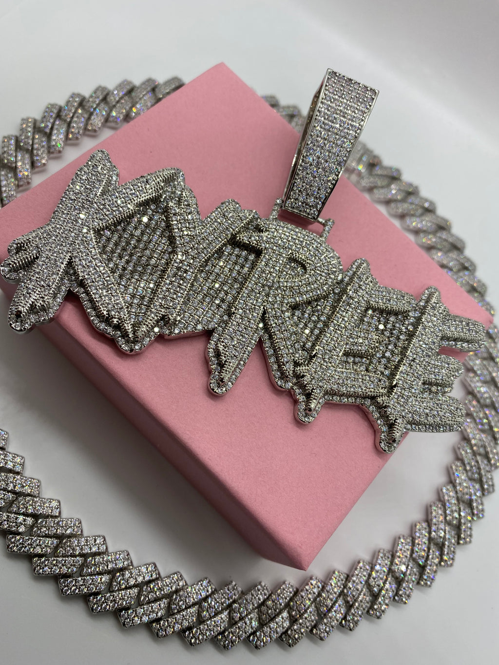 "Linked In Ice" Cuban Link