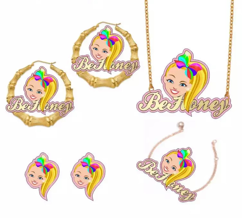 Custom Character Jewelry Set