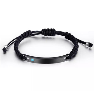 Couples Magnet Name Bracelet