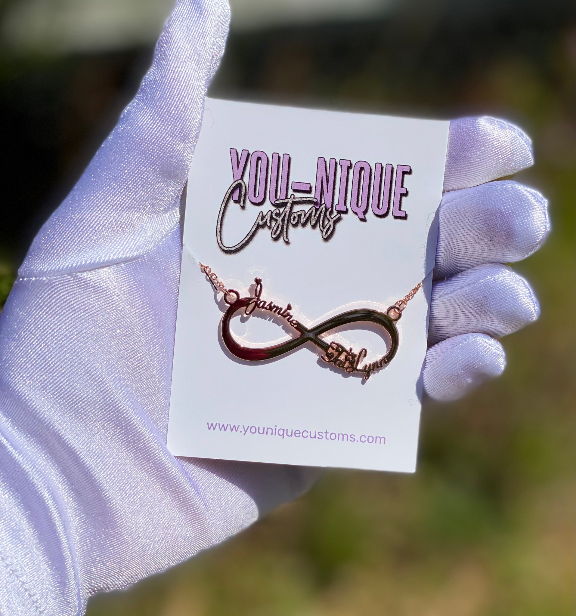 Infinity Name Plate