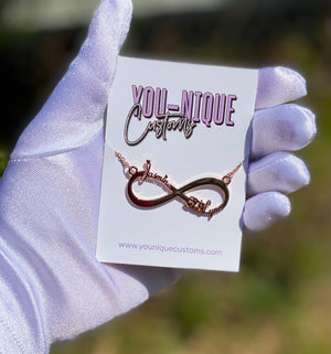 Infinity Name Plate