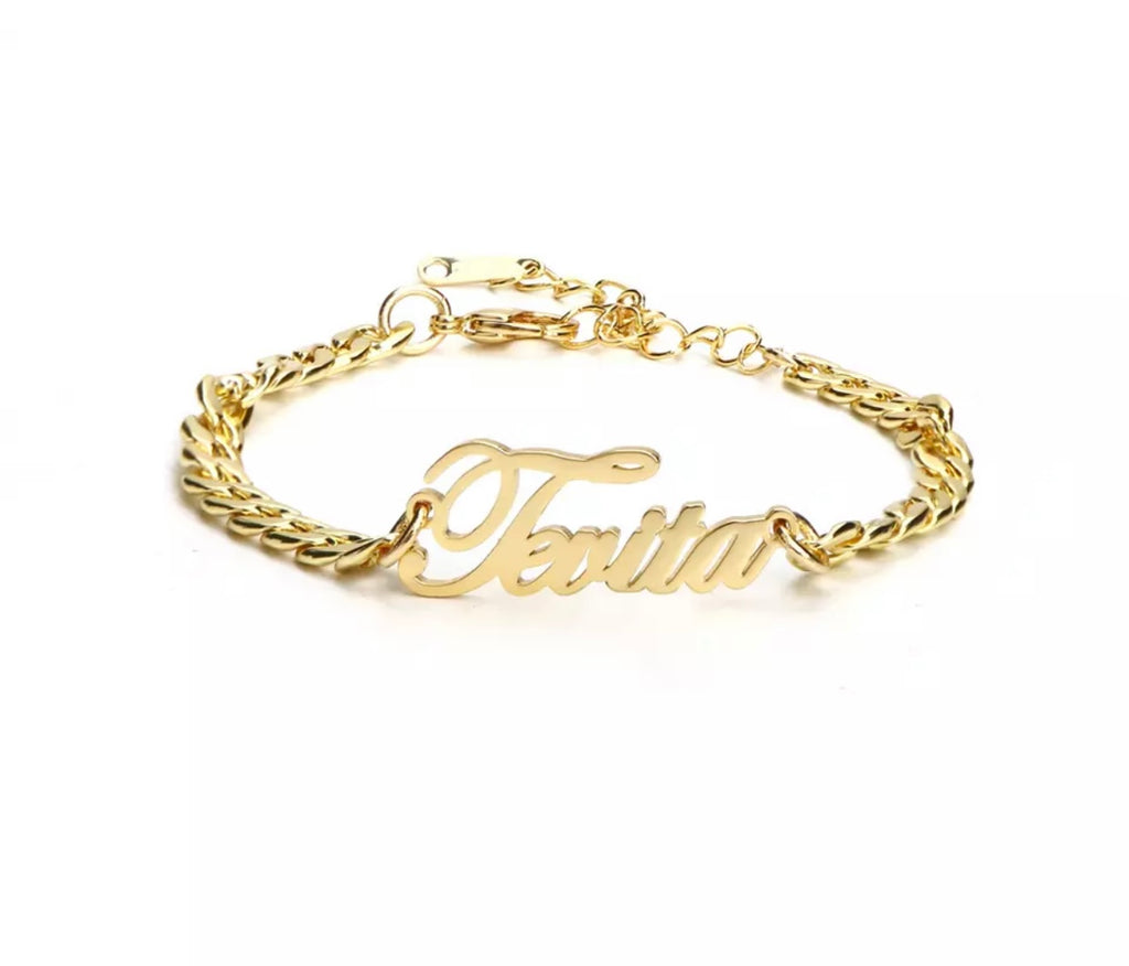 Custom Name Anklet