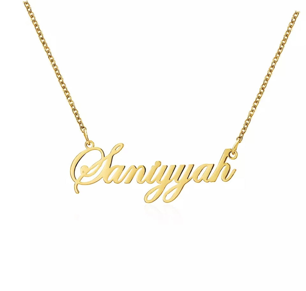 Custom Name Script Necklace