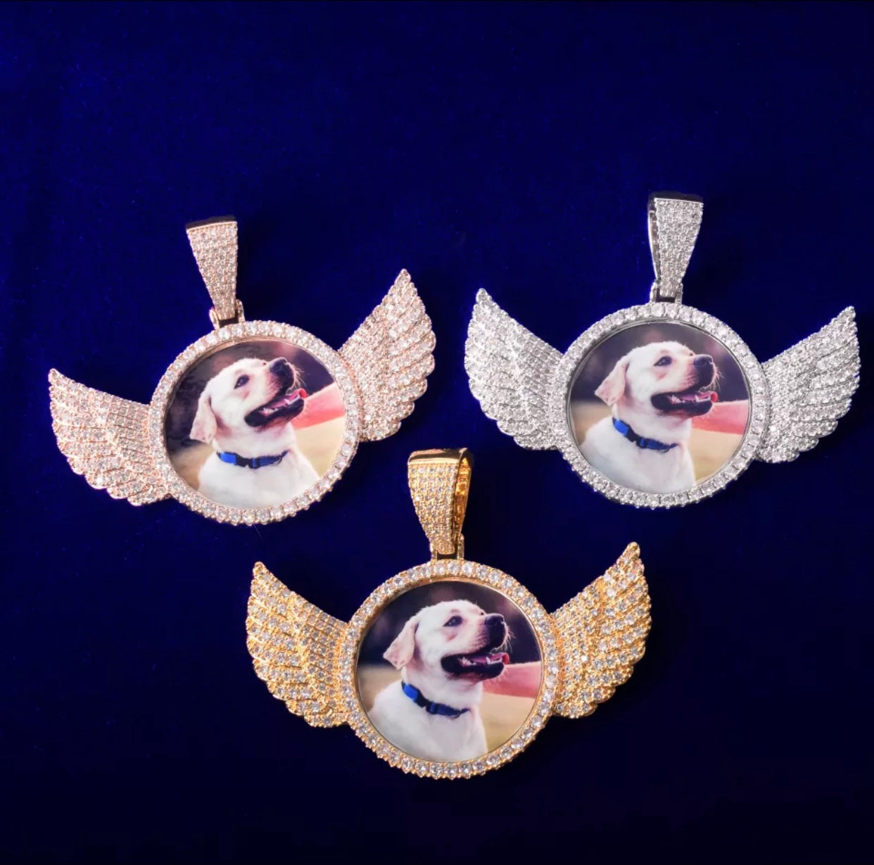 In Memory Icy Pendant