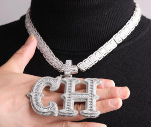 Frosted Baguette (Baguette Chain)