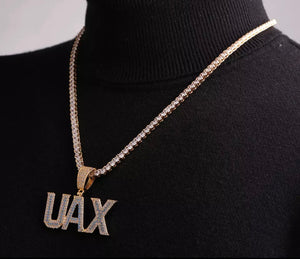 Icy Script Name (Tennis Chain)
