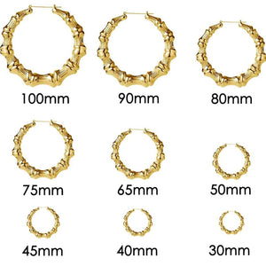 Custom Classic Hoop Earrings