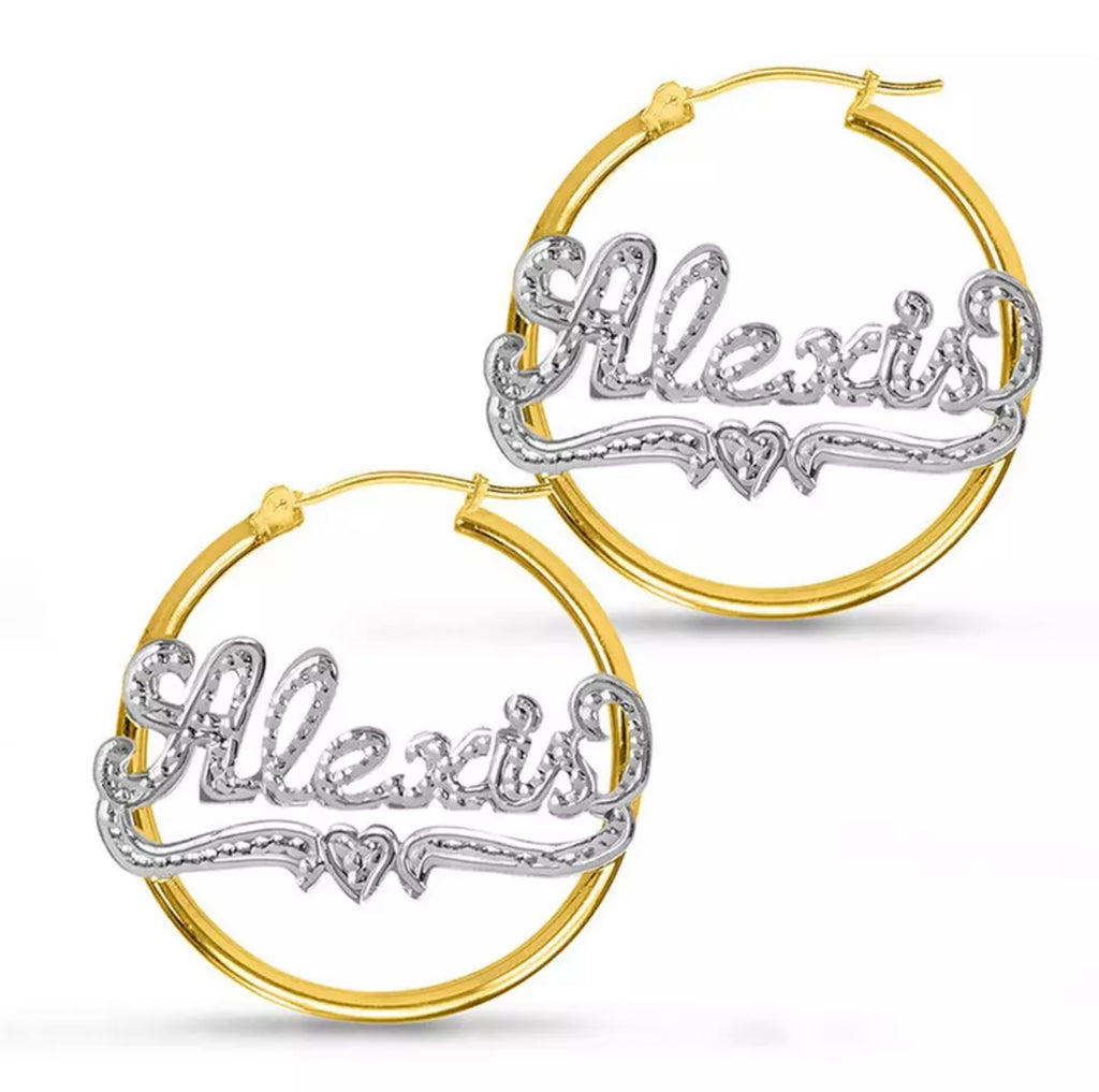 Custom Classic Hoop Earrings