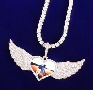 "Forever In My Heart" Photo Pendant