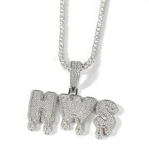 Drip Pendant (Tennis Chain)