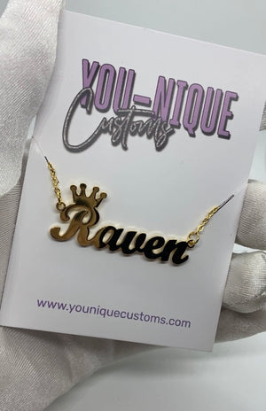 Royalty Crown Necklace