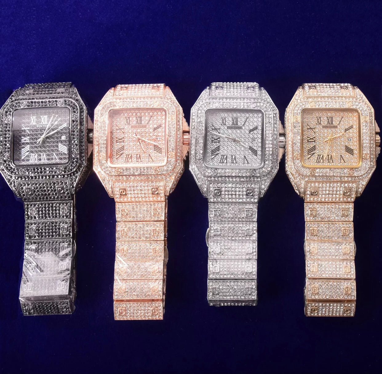 Rich Vibes Square Face Watch