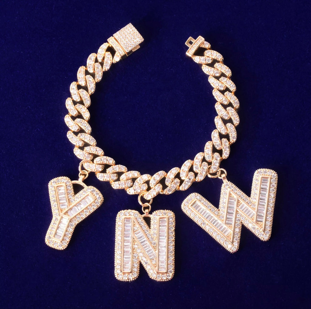 Baguette Cuban Bracelet