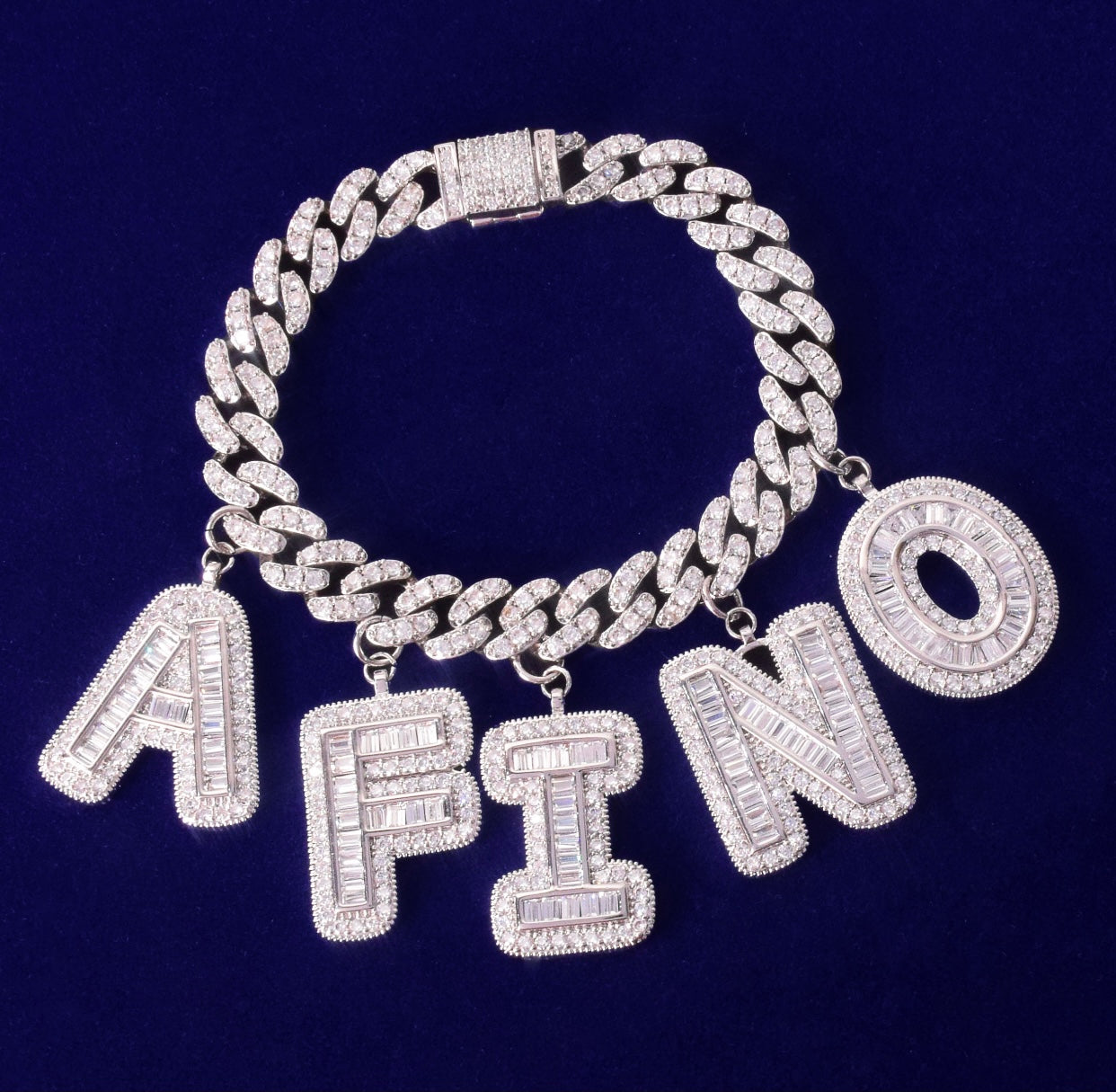 Baguette Cuban Bracelet