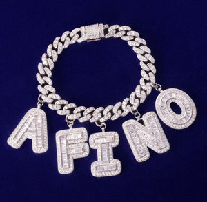 Baguette Cuban Bracelet