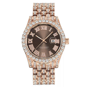So Icy Rose Gold Diamond Watch