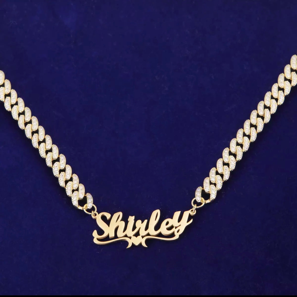 Cuban Link Name Plate
