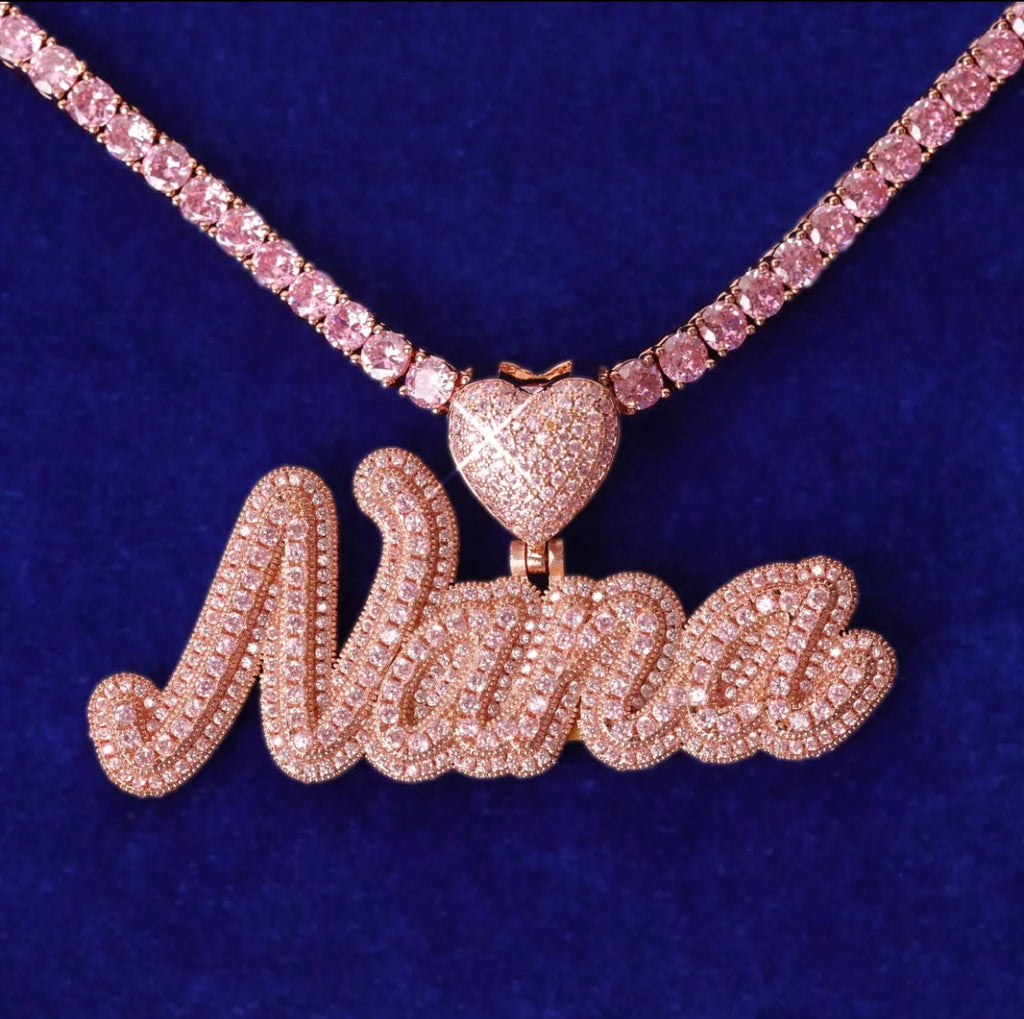 Princess Diamond Choker (Rope Chain)