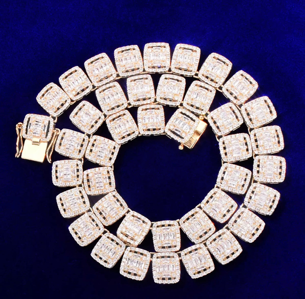Chunky Baguette Name Pendant (Baguette Pendant)