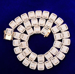 Chunky Baguette Name Pendant (Baguette Pendant)