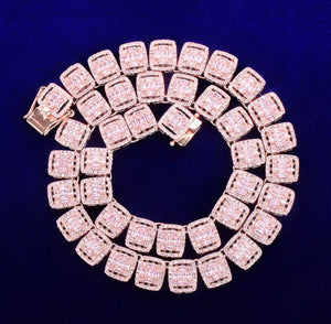 Chunky Baguette Name Pendant (Baguette Pendant)