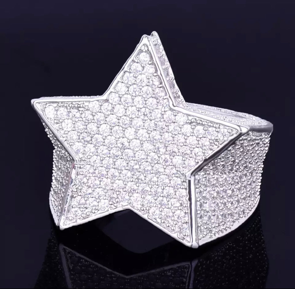 Diamond Star Ring