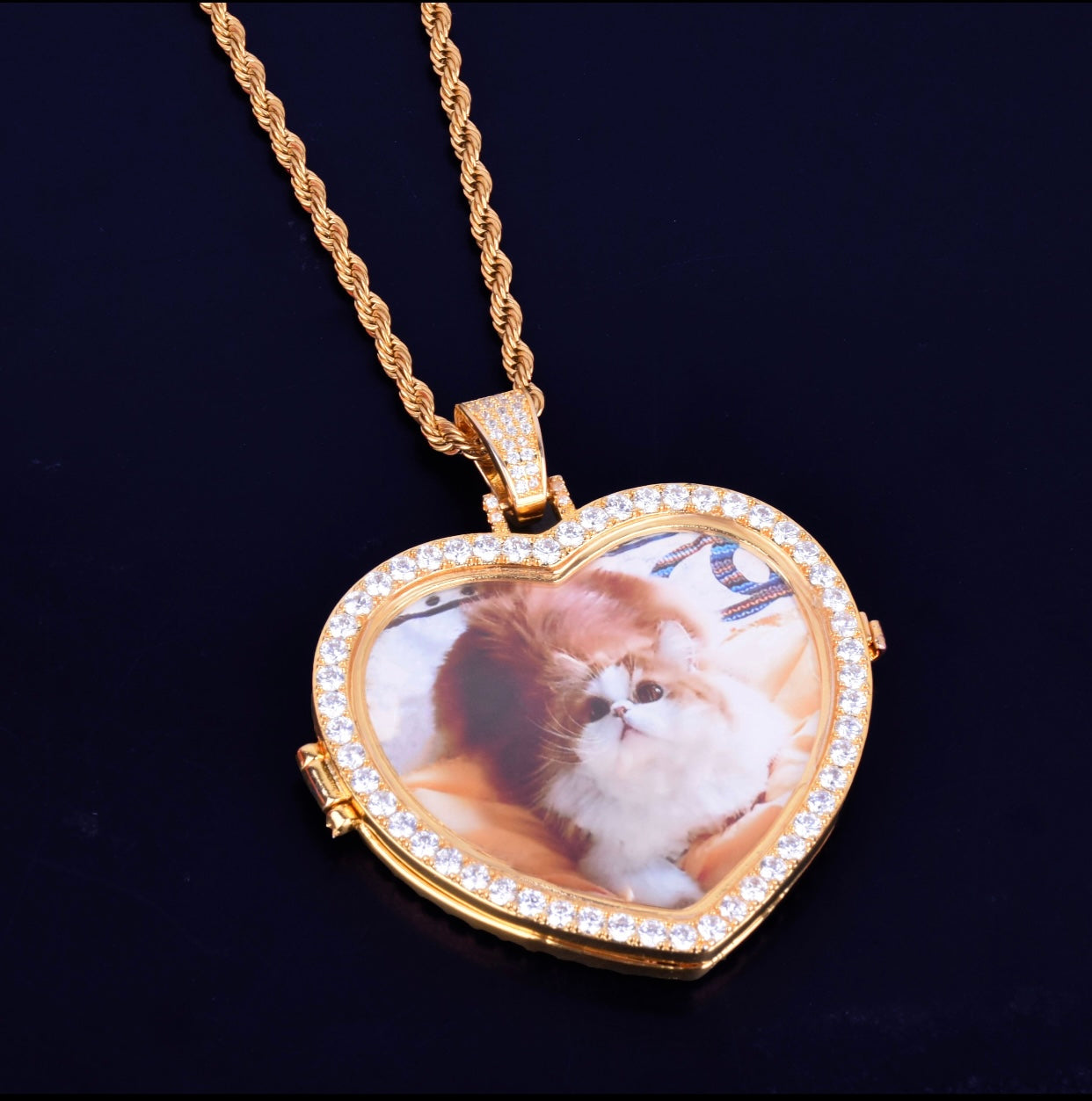 Key To My Heart Photo Locket