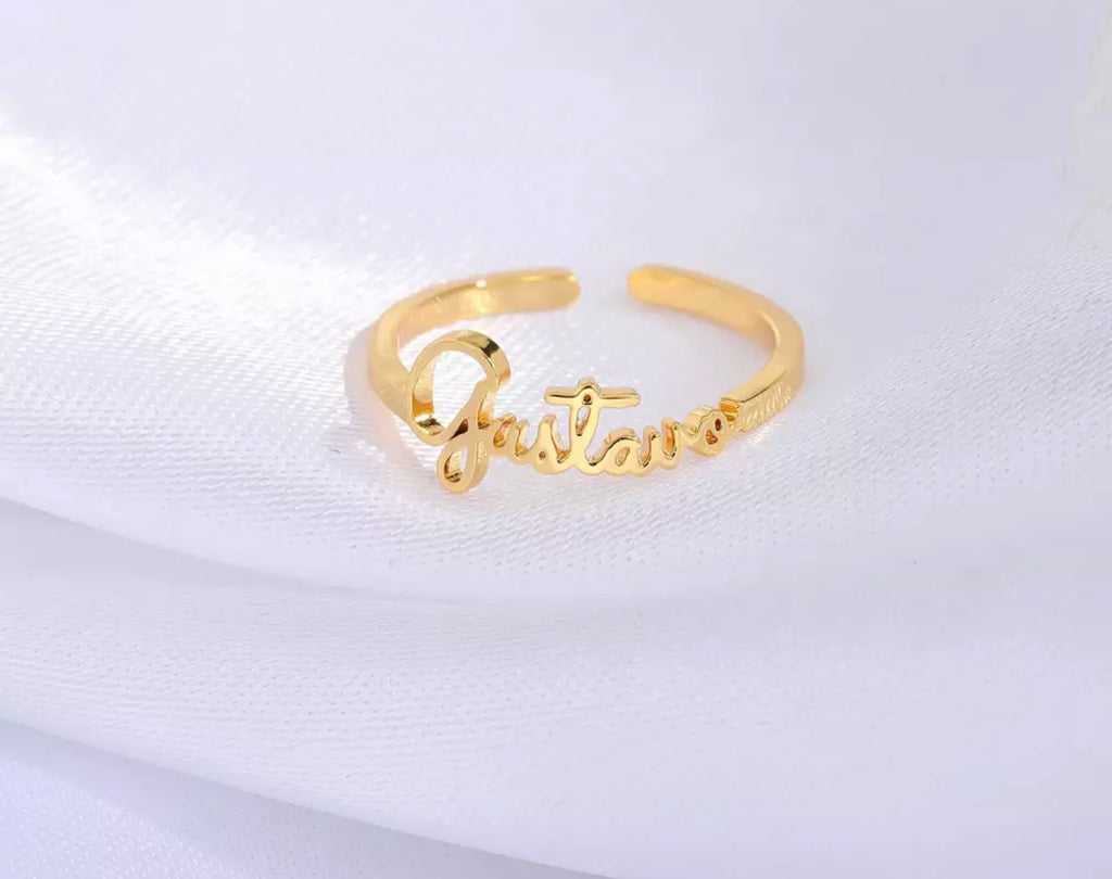 Unique Custom Name Rings
