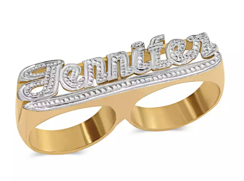 3D Custom Name Ring