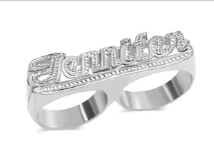 3D Custom Name Ring