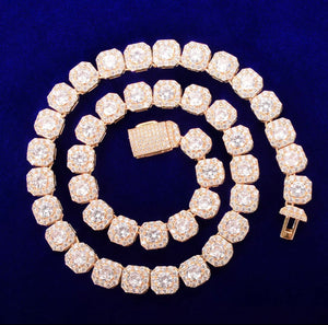 Square Baguette Necklace