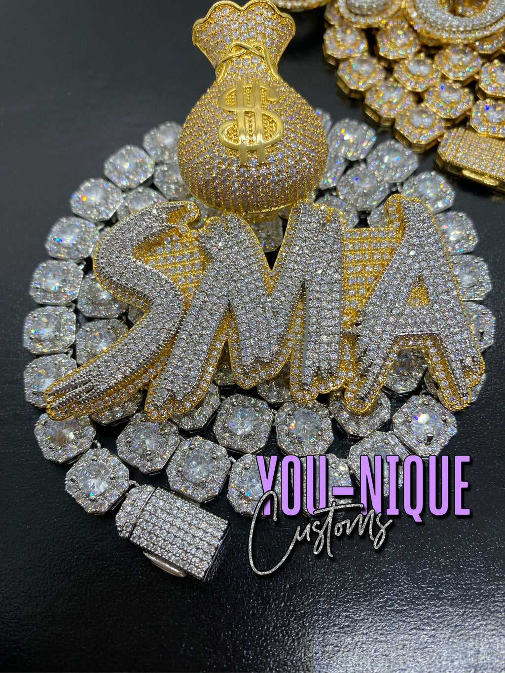 In my Bag Icy Pendant (No Chain)